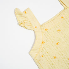 Load image into Gallery viewer, Ruffle Tanktop Pointelle Set (2Y 3Y 4Y)