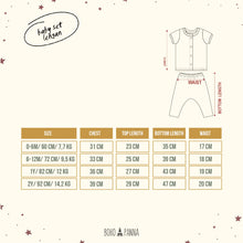 Load image into Gallery viewer, Babyset Lengan (0-6M 6-12M 1Y 2Y)