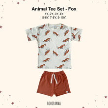 Load image into Gallery viewer, Animal Tee Set (1Y 2Y 3Y 5-6Y 7-8Y 9-10Y)