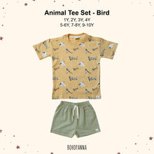 Load image into Gallery viewer, Animal Tee Set (1Y 2Y 3Y 5-6Y 7-8Y 9-10Y)