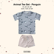 Load image into Gallery viewer, Animal Tee Set (1Y 2Y 3Y 5-6Y 7-8Y 9-10Y)