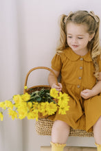 Load image into Gallery viewer, Shizuka Dress (0-6M 6-12M 1Y 2Y 3Y 4Y 5-6Y)