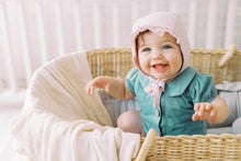 Load image into Gallery viewer, Bonnet Ruffle (0-6M 6-12M)