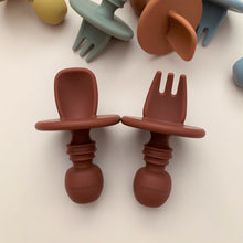 Load image into Gallery viewer, Spoon and Fork Chewies Set
