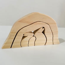 Load image into Gallery viewer, Wooden Toy Stacker - Bunny