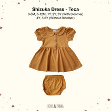 Load image into Gallery viewer, Shizuka Dress (0-6M 6-12M 1Y 2Y 3Y 4Y 5-6Y)
