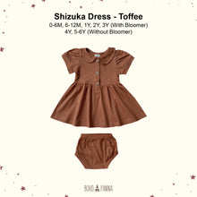 Load image into Gallery viewer, Shizuka Dress (0-6M 6-12M 1Y 2Y 3Y 4Y 5-6Y)