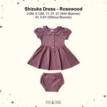 Load image into Gallery viewer, Shizuka Dress (0-6M 6-12M 1Y 2Y 3Y 4Y 5-6Y)
