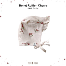 Load image into Gallery viewer, Bonnet Ruffle (0-6M 6-12M)