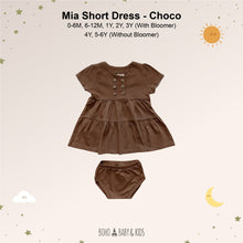 Load image into Gallery viewer, Mia Short Sleeve Dress (2Y 3Y)