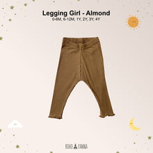 Load image into Gallery viewer, Legging Rib Girl (0-6M 6-12M 1Y 2Y 3Y 4Y)