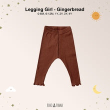 Load image into Gallery viewer, Legging Rib Girl (0-6M 6-12M 1Y 2Y 3Y 4Y)