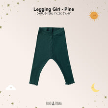Load image into Gallery viewer, Legging Rib Girl (0-6M 6-12M 1Y 2Y 3Y 4Y)