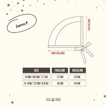 Load image into Gallery viewer, Bonnet (0-6M 6-12M)