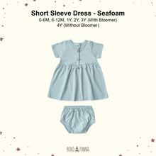 Load image into Gallery viewer, Short Sleeve Dress (1Y 2Y 3Y 4Y)