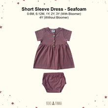 Load image into Gallery viewer, Short Sleeve Dress (1Y 2Y 3Y 4Y)
