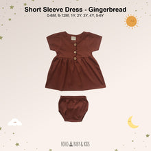 Load image into Gallery viewer, Short Sleeve Dress (1Y 2Y 3Y 4Y)