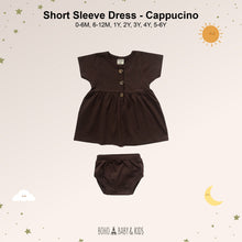 Load image into Gallery viewer, Short Sleeve Dress (1Y 2Y 3Y 4Y)