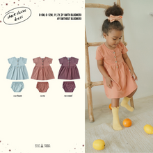 Load image into Gallery viewer, Short Sleeve Dress (1Y 2Y 3Y 4Y)