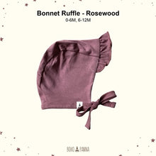 Load image into Gallery viewer, Bonnet Ruffle (0-6M 6-12M)