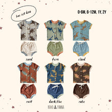 Load image into Gallery viewer, Bae Set Dino (0-6M 6-12M 1Y 2Y)