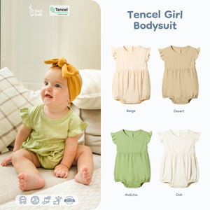 TENCEL Bodysuit Girl (0-3M 3-6M 6-12M)