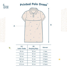 Load image into Gallery viewer, Printed Polo Dress (1Y 2Y 3Y 4Y 5Y 6Y)
