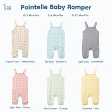 Load image into Gallery viewer, Baby Romper Pointelle (0-3M 3-6M)
