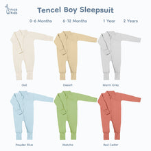 Load image into Gallery viewer, TENCEL Sleepsuit Boy (0-6M 6-12M 1Y 2Y)
