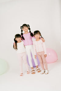 Cardigan Crop Ruffle (1Y 2Y 3Y 4Y 5-6Y 7-8Y 9-10Y)