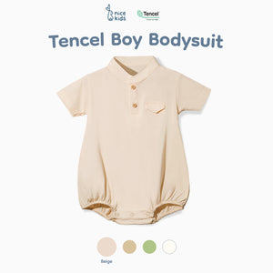 TENCEL Bodysuit Boy (0-3M 3-6M 6-12M)