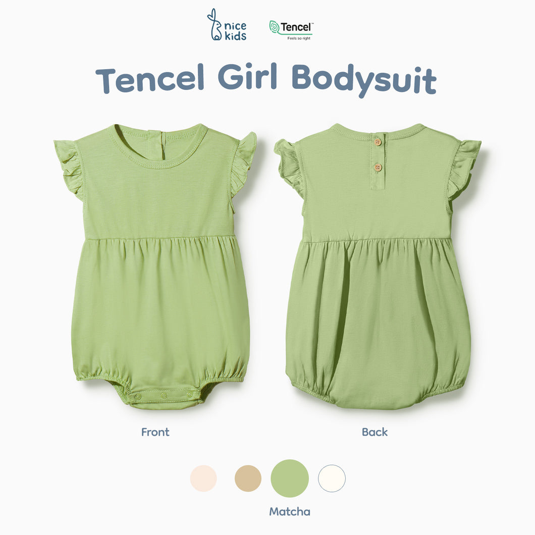 TENCEL Bodysuit Girl (0-3M 3-6M 6-12M)