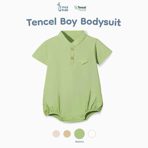 TENCEL Bodysuit Boy (0-3M 3-6M 6-12M)