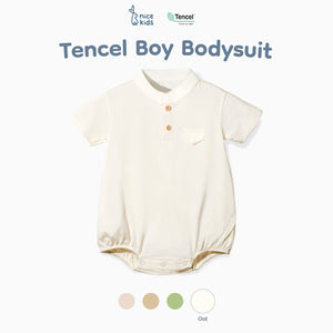 TENCEL Bodysuit Boy (0-3M 3-6M 6-12M)