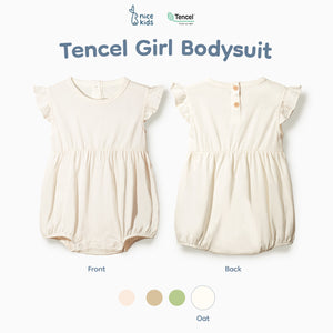 TENCEL Bodysuit Girl (0-3M 3-6M 6-12M)