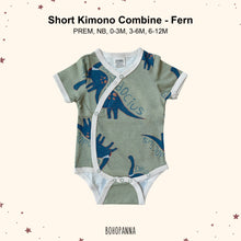 Load image into Gallery viewer, Short Kimono Combine Romper (Newborn 0-3M 3-6M 6-12M)
