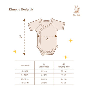 Short Kimono Romper (6-12M 12-18M 18-24M)