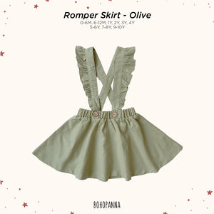 Romper Skirt (6-12M 1Y 2Y)