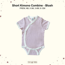 Load image into Gallery viewer, Short Kimono Combine Romper (Newborn 0-3M 3-6M 6-12M)
