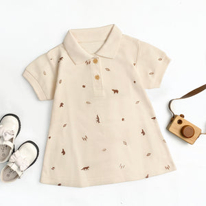 Printed Polo Dress (1Y 2Y 3Y 4Y 5Y 6Y)