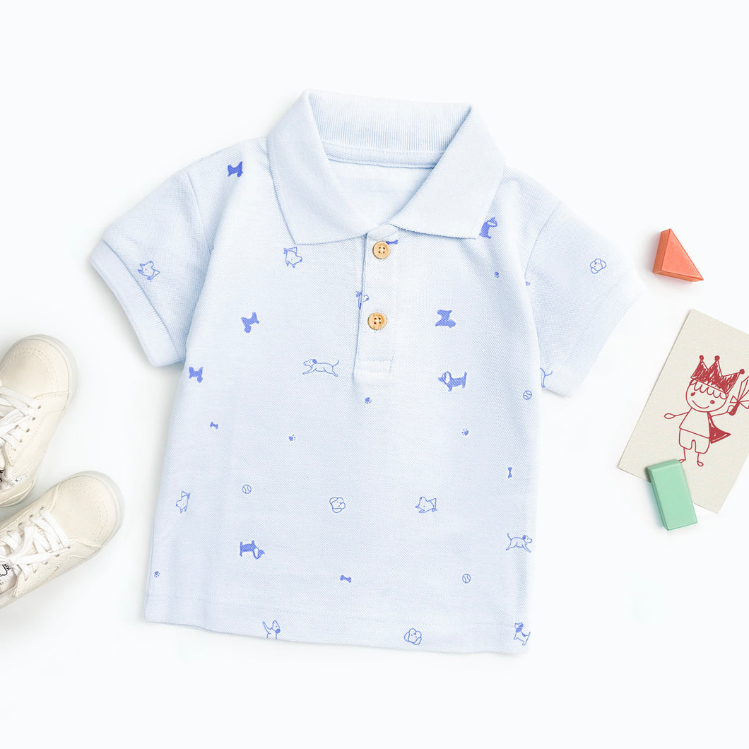 Printed Polo Shirt (1Y 2Y 3Y 4Y 5Y 6Y)