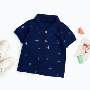 Printed Polo Shirt (1Y 2Y 3Y 4Y 5Y 6Y)