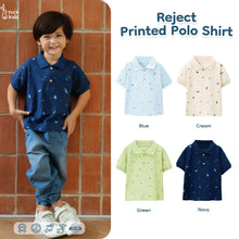 Load image into Gallery viewer, Printed Polo Shirt (1Y 2Y 3Y 4Y 5Y 6Y)
