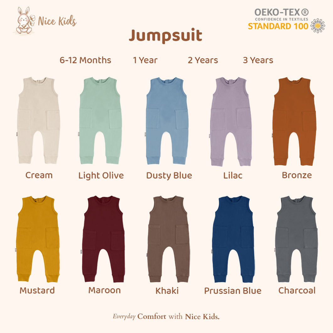 Oversized Jumpsuit (6-12M 1Y 2Y 3Y 4Y)