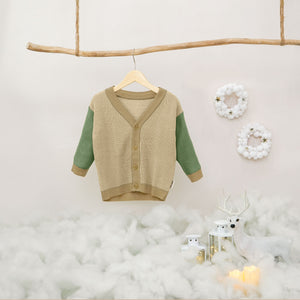 Cardigan Three-Tone (6-12M 1Y 2Y 3Y)