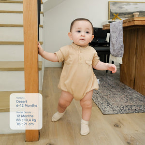 TENCEL Bodysuit Boy (0-3M 3-6M 6-12M)