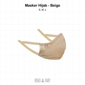 Mask Hijab (adult/ kids)