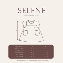 Load image into Gallery viewer, Selene Dress (6-12M 1Y 2Y 3Y 4Y)
