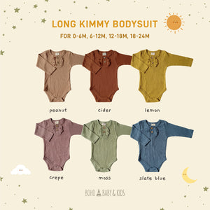 Long Sleeve Kimmy Bodysuit (6-12M 12-18M 18-24M)