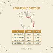 Load image into Gallery viewer, Long Sleeve Kimmy Bodysuit (18-24M)
